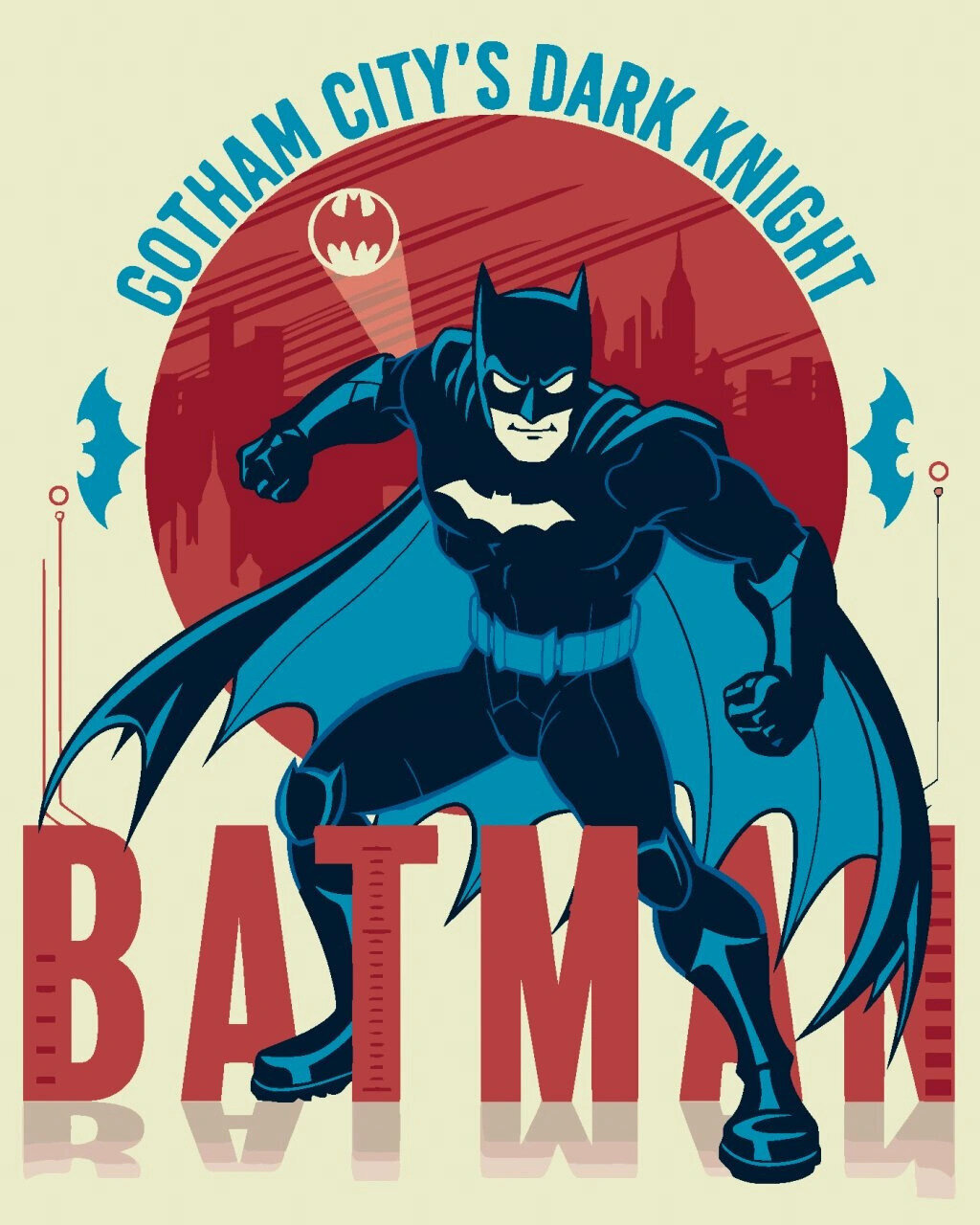 Malen nach Zahlen Zuty Malen nach Zahlen Zeichentrickfilm Batman II