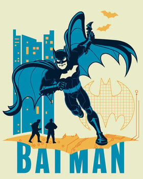 Malen nach Zahlen Zuty Malen nach Zahlen Zeichentrickfilm Batman III - 1