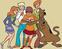 Slikanje po številkah Zuty Slikanje po številkah Shaggy, Scooby, Daphne, Velma in Fred (Scooby Doo)