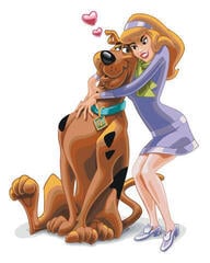 Schilderen op nummer Zuty Schilderen op nummer Scooby en Daphne (Scooby Doo)