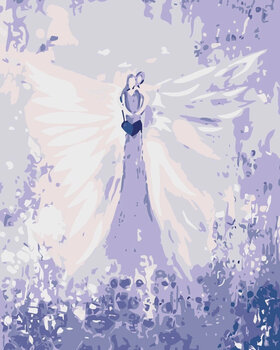 Peinture par numéros Zuty Peinture par numéros Anges de Lenka - Embrassez l'ange - 1