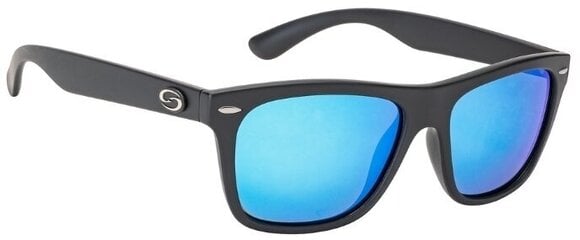 Óculos de pesca Strike King SK Plus Cash Matte Black/Blue Mirror Óculos de pesca - 1