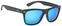 Horgász szemüveg Strike King SK Plus Cash Matte Black/Blue Mirror Horgász szemüveg