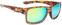 Angeln Brille Strike King Pro Sunglasses Tortoise Shell/Green Mirror Angeln Brille