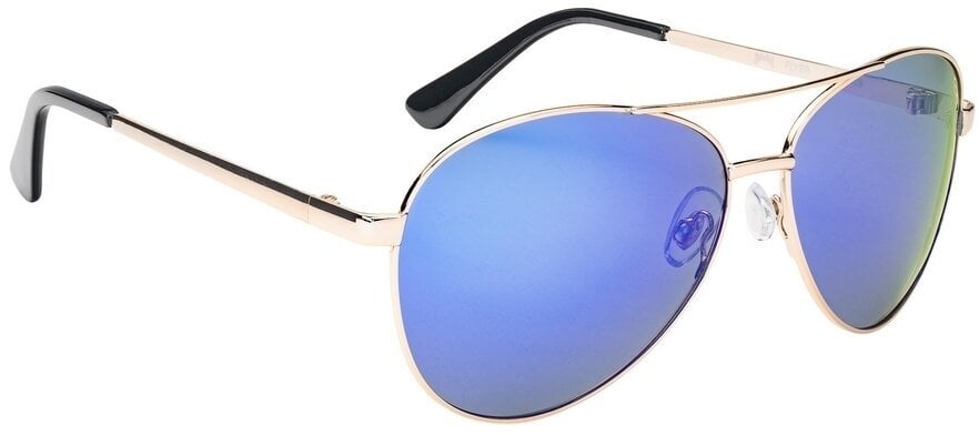 Horgász szemüveg Strike King SK Plus Flyer Gold/Blue Mirror Horgász szemüveg