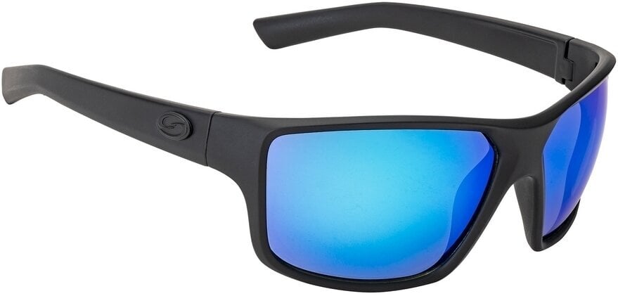 Okulary wędkarskie Strike King S11 Optics Clinch Black/Blue Mirror Okulary wędkarskie