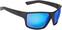 Óculos de pesca Strike King S11 Optics Clinch Black/Blue Mirror Óculos de pesca