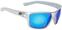 Okulary wędkarskie Strike King S11 Optics Clinch Crystal/Blue Mirror Okulary wędkarskie