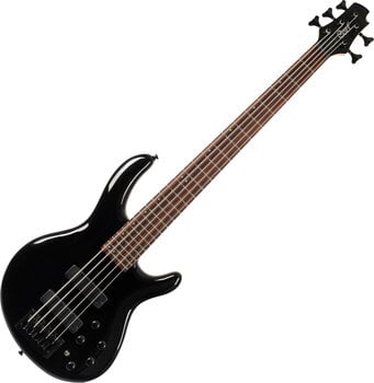 5-snarige basgitaar Cort C5 Deluxe Black 5-snarige basgitaar - 1