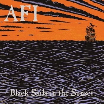 Vinyl Record AFI - Black Sails In The Sunset (25th Anniversary) (Orange Coloured) (LP) - 1