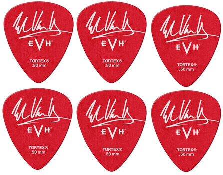 Palheta Dunlop EVH Tortex Pick Player Pack 0.50 Palheta - 1