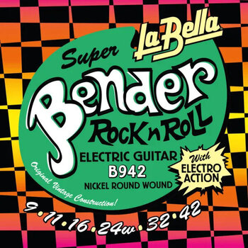 Cuerdas para guitarra eléctrica LaBella B942 Cuerdas para guitarra eléctrica - 1