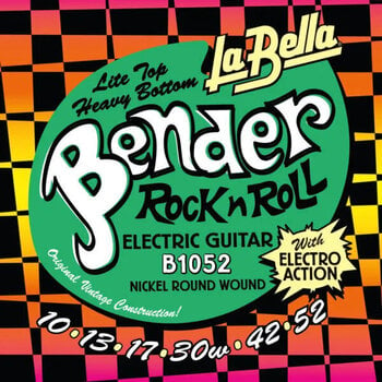 Snaren voor elektrische gitaar LaBella B1052 - 1
