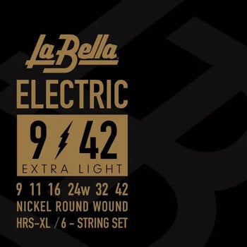 Cordas para guitarra elétrica Mi LaBella HRS-XL - 1