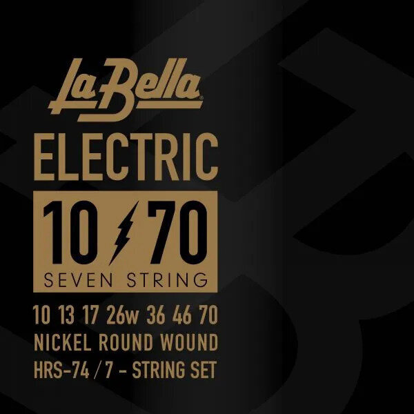 Cuerdas de guitarra eléctrica LaBella HRS-74 Cuerdas de guitarra eléctrica