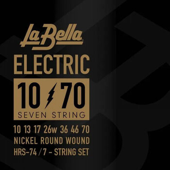 Cuerdas de guitarra eléctrica LaBella HRS-74 Cuerdas de guitarra eléctrica - 1