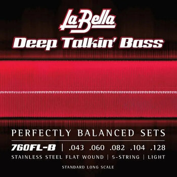 Saiten für E-Bass La Bella 760FL-B Saiten für E-Bass - 1