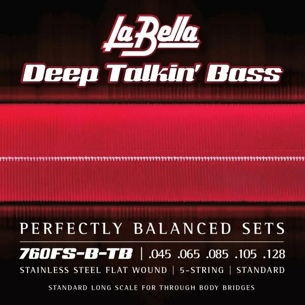 Bassguitar strings La Bella 760FS-B-TB Bassguitar strings