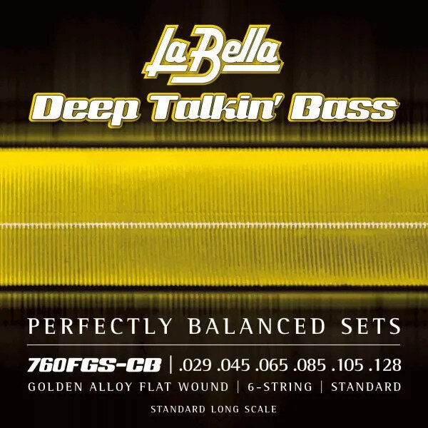 Bassguitar strings La Bella 760FGS-CB Bassguitar strings