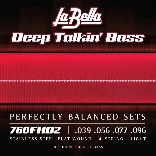 Bass strings La Bella 760FHB2 Bass strings