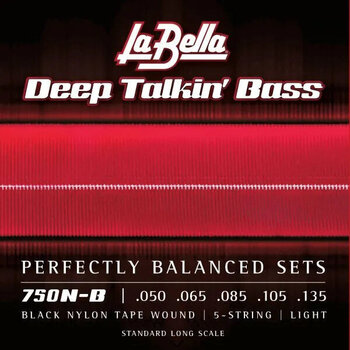 Bassguitar strings La Bella 750N-B Bassguitar strings - 1