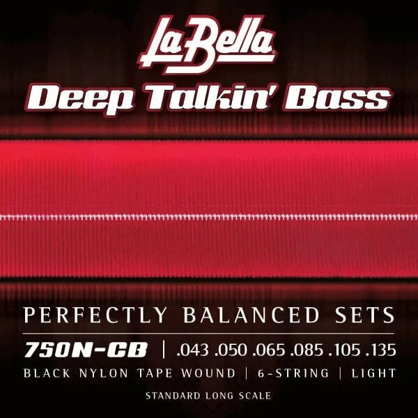 Bassguitar strings La Bella 750N-CB Bassguitar strings