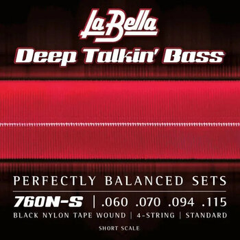 Bassguitar strings La Bella 760N-S Bassguitar strings - 1