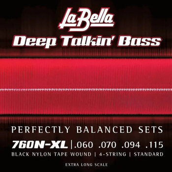 Bassguitar strings La Bella 760N-XL Bassguitar strings - 1