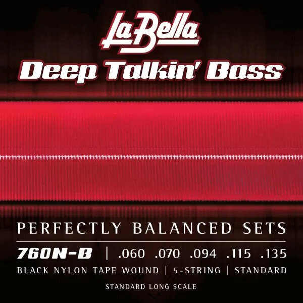 Bassguitar strings La Bella 760N-B Bassguitar strings