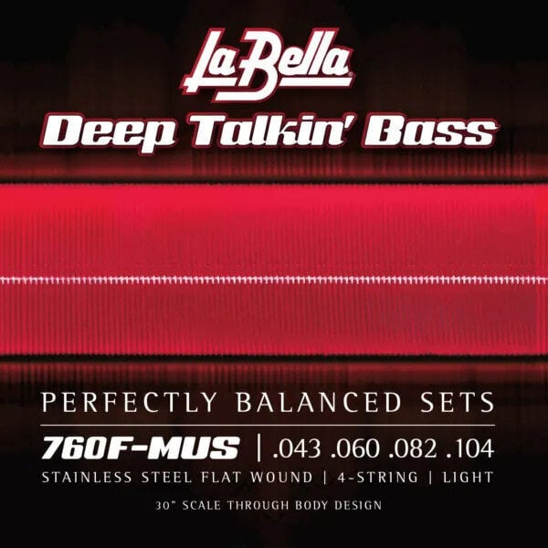 Saiten für E-Bass La Bella 760F-MUS Saiten für E-Bass