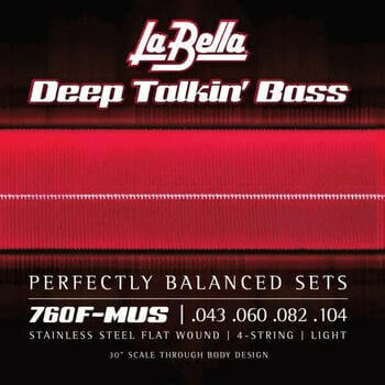 Saiten für E-Bass La Bella 760F-MUS Saiten für E-Bass - 1