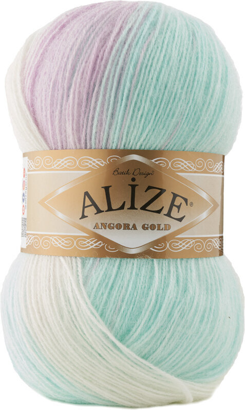 Knitting Yarn Alize Angora Gold Batik 6620 Knitting Yarn