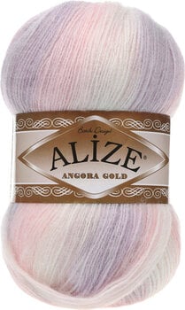 Fios para tricotar Alize Angora Gold Batik 6554 Fios para tricotar - 1