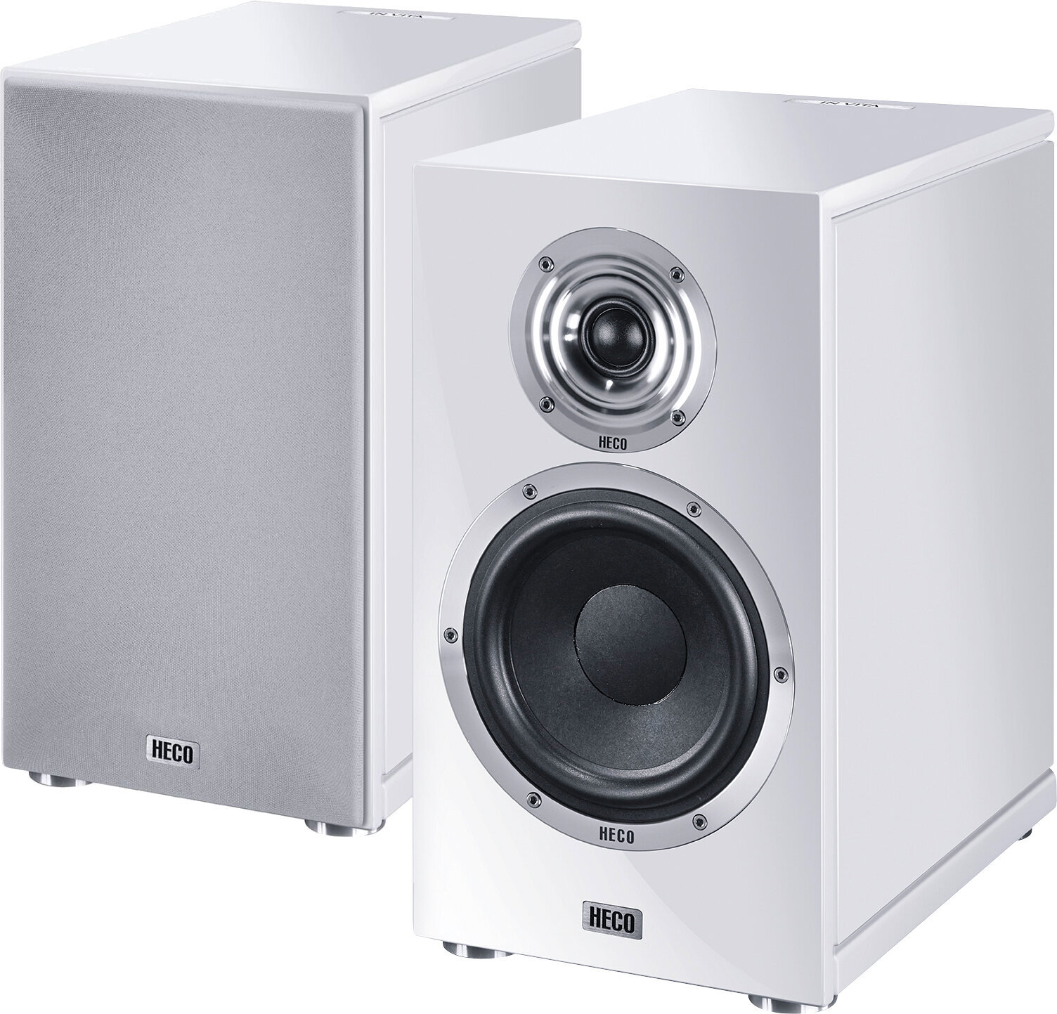 Altavoz de estanteria Hi-Fi Heco InVita 3 Altavoz de estanteria Hi-Fi Piano White 2 piezas