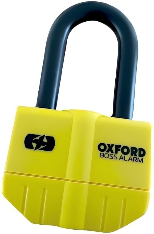 Moto ključavnica Oxford Big Boss Alarm Yellow Moto ključavnica
