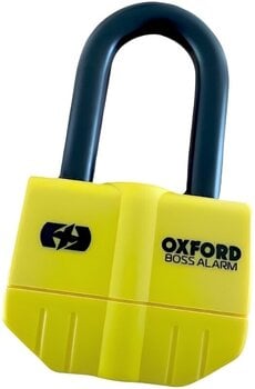 Moto ključavnica Oxford Big Boss Alarm Yellow Moto ključavnica - 1