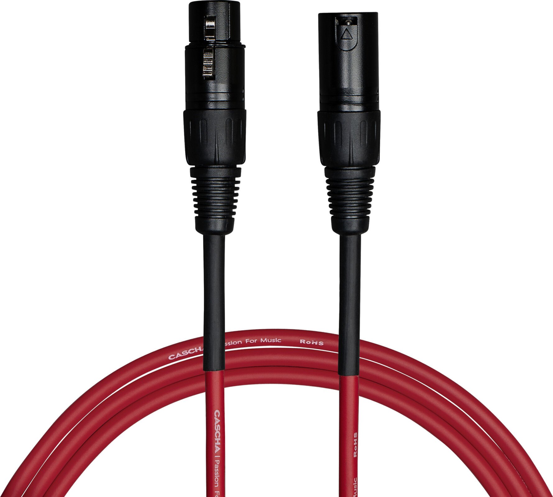 Microfoonkabel Cascha Standard Line Microphone Cable 2 m Microfoonkabel