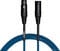 Cable de micrófono Cascha Standard Line Microphone Cable Azul 2 m Cable de micrófono