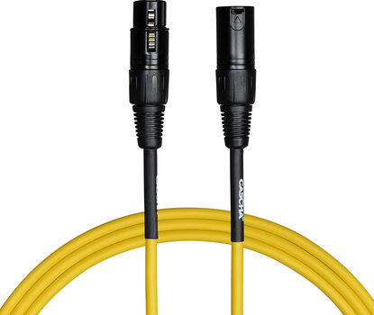 Microphone Cable Cascha Standard Line Microphone Cable Yellow 9 m - 1