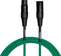 Microfoonkabel Cascha Standard Line Microphone Cable Groen