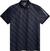 Camiseta polo J.Lindeberg Tour Tech Regular Fit Print Bias Bridge Navy 2XL Camiseta polo