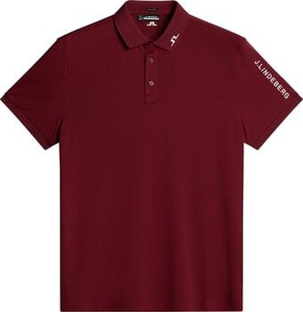 Πουκάμισα Πόλο J.Lindeberg Tour Tech Regular Fit Cabernet XL Πουκάμισα Πόλο - 1