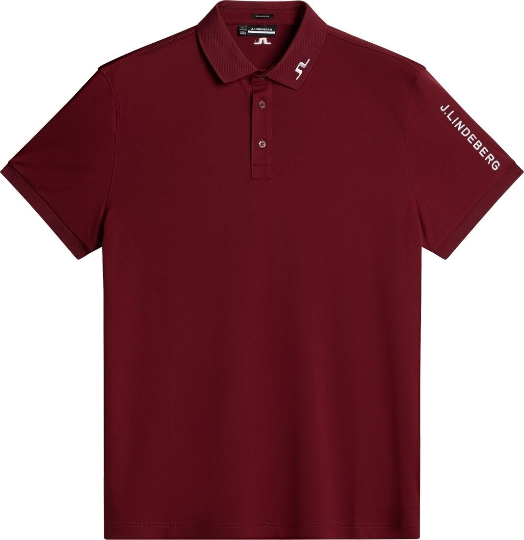 Chemise polo J.Lindeberg Tour Tech Regular Fit Cabernet L Chemise polo