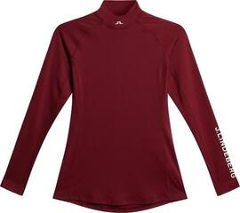 Termo prádlo J.Lindeberg Asa Soft Compression Top Cabernet