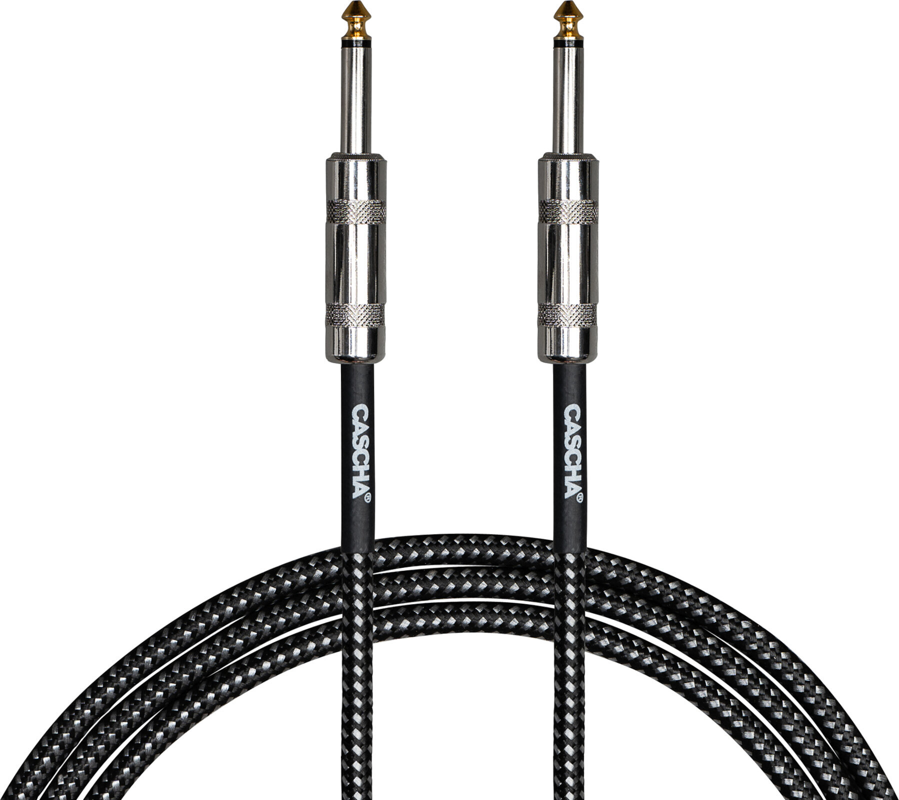 Câble d'instrument Cascha Standard Line Guitar Cable 3 m Droit - Droit Câble d'instrument