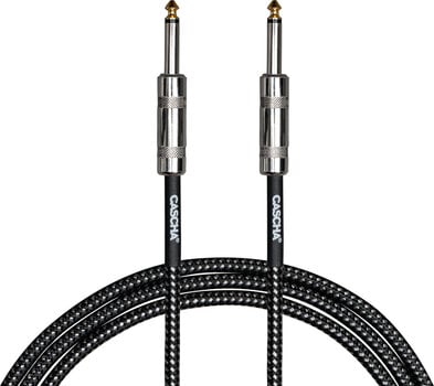 Câble d'instrument Cascha Standard Line Guitar Cable 3 m Droit - Droit Câble d'instrument - 1