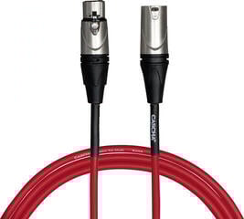 Microfoonkabel Cascha Advanced Line Microphone Cable Rood