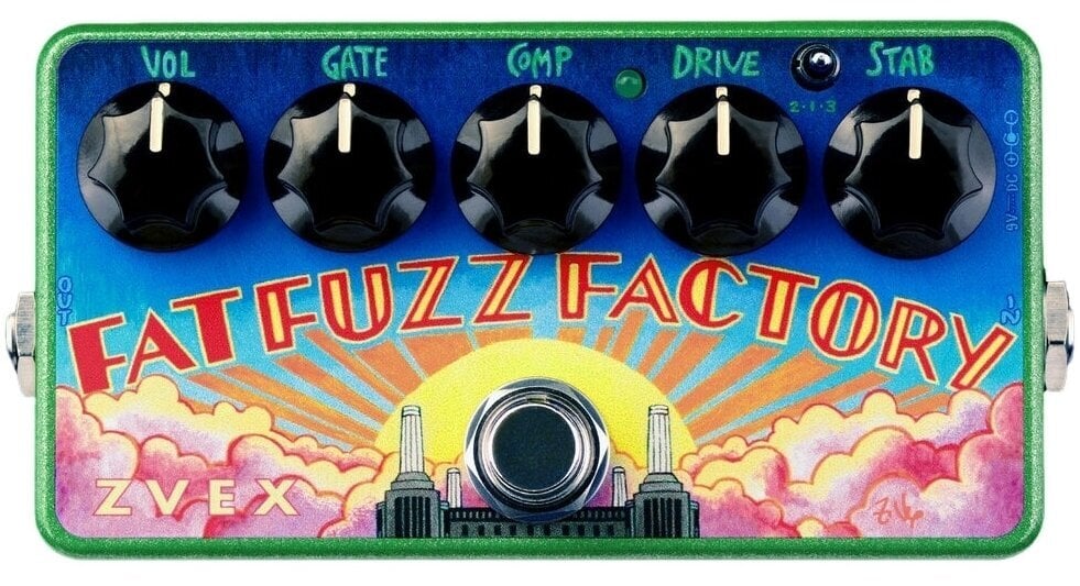 Efecto de guitarra ZVEX Effects Vexter Fat Fuzz Factory Efecto de guitarra