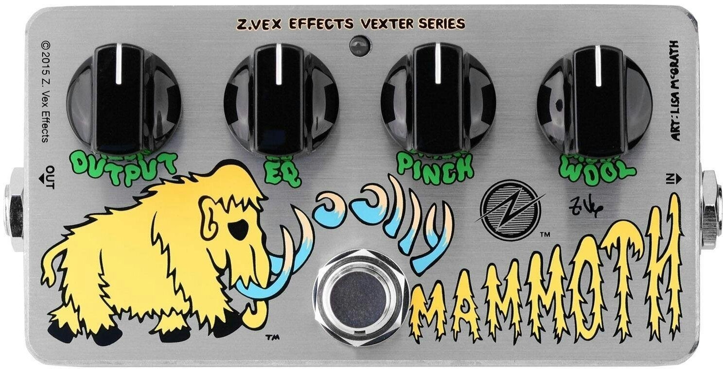 Gitaareffect ZVEX Effects Vexter Woolly Mammoth