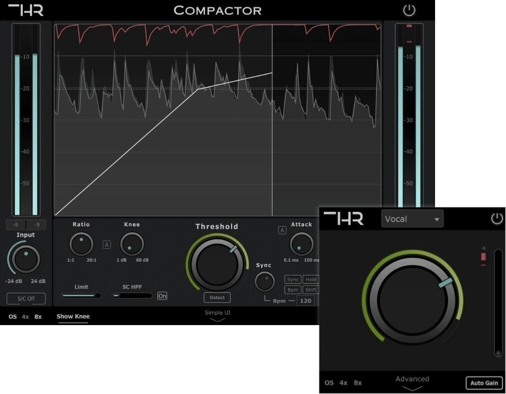 Tonstudio-Software Plug-In Effekt THR Compactor (Digitales Produkt)